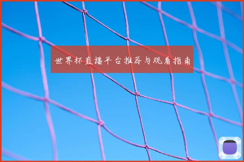 世界杯直播平台推荐与观看指南