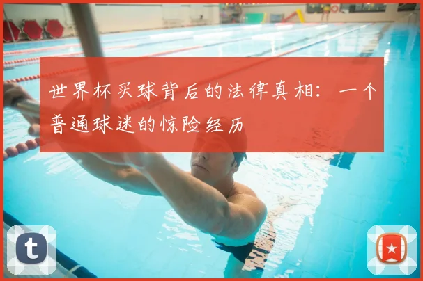 世界杯买球背后的法律真相：一个普通球迷的惊险经历