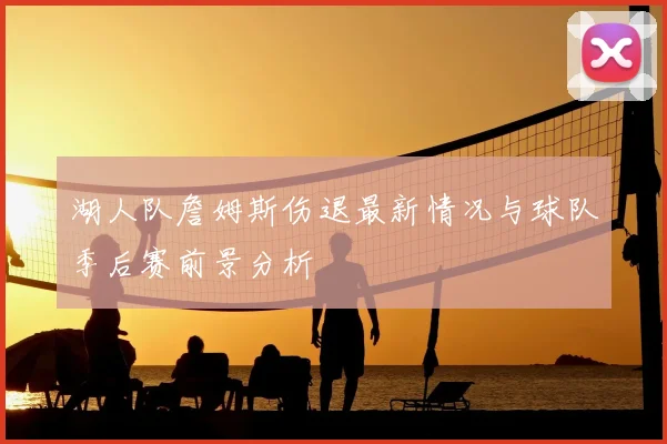 湖人队詹姆斯伤退最新情况与球队季后赛前景分析